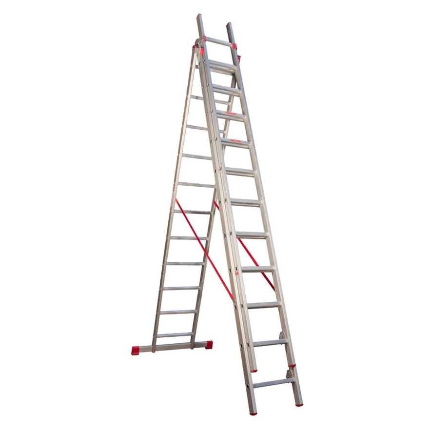 Jeftino povoljno MERDEVINE - Trodelne Merdevine 3x11 7,6m 3011
