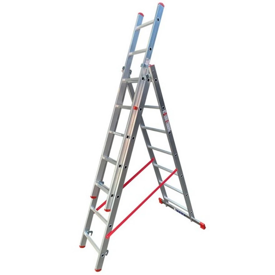 Jeftino povoljno  - Trodelne Merdevine 3x7 4,2m 3007