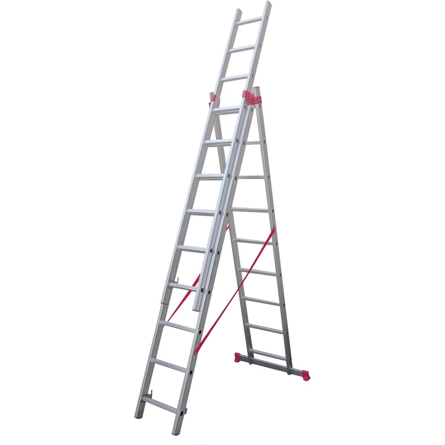 Jeftino povoljno MERDEVINE - Trodelne Merdevine 3x9 5,9m 3009