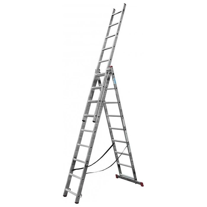 Jeftino povoljno MERDEVINE - KRAUSE Corda Trodelne Aluminijumske Merdevine 3x9 - 5,3m