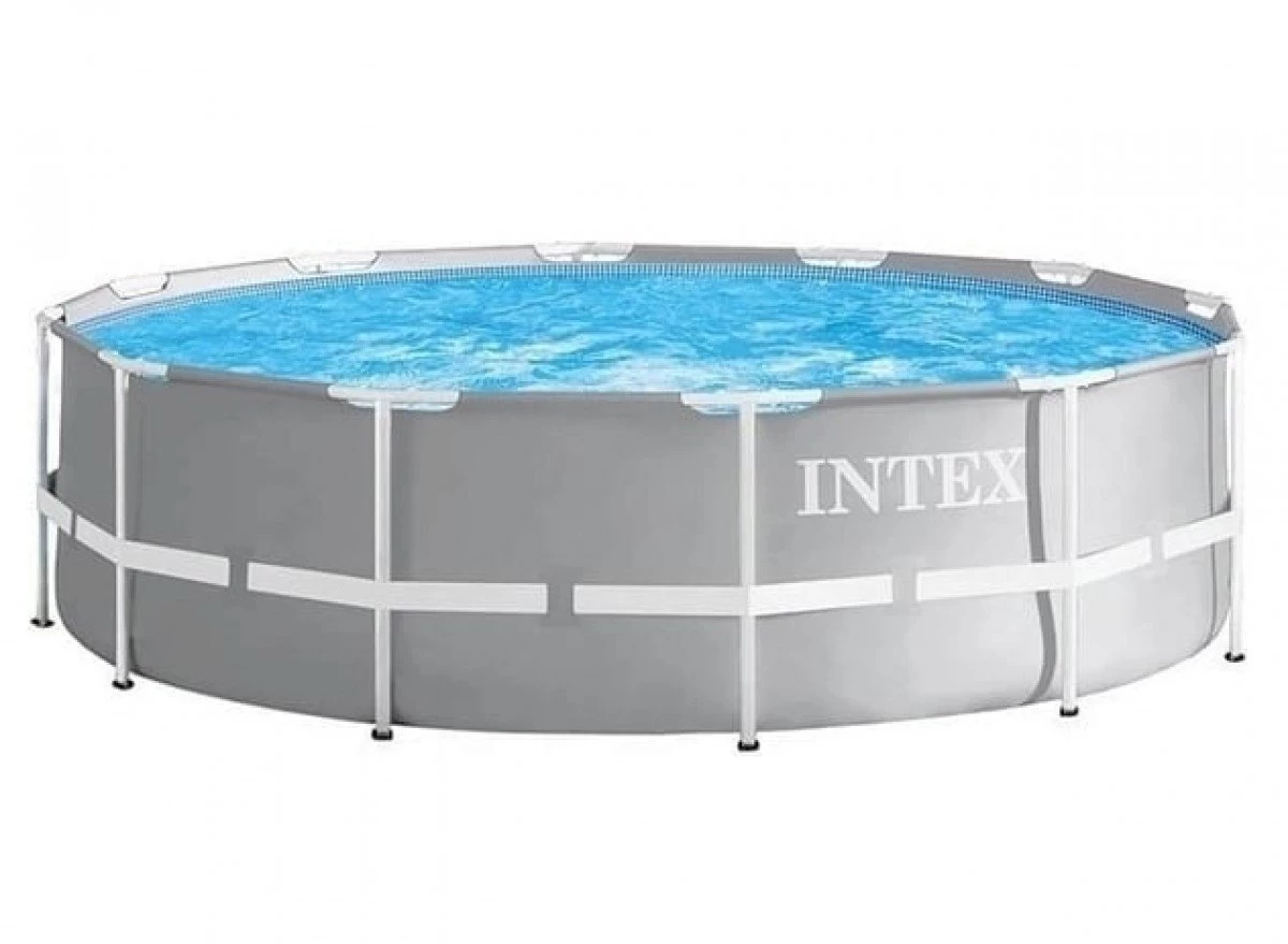 Jeftino povoljno  - INTEX Bazen Metalni Okvir 3,05x0,76m PRISM FRAME