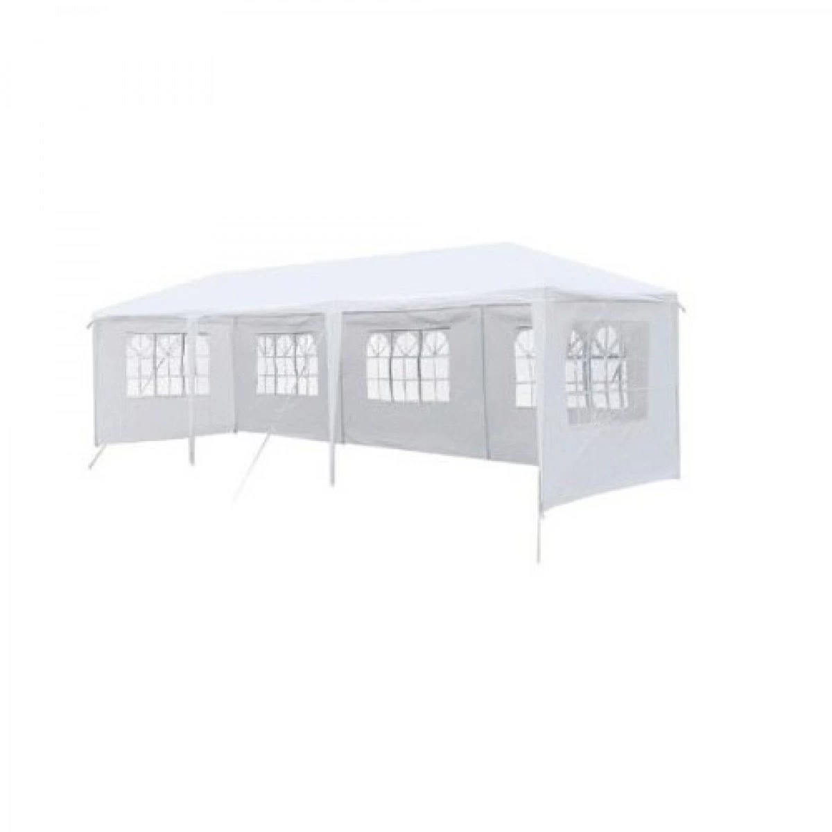 Jeftino povoljno  - Paviljon Tenda 9x3m Bela Sa Stranicama