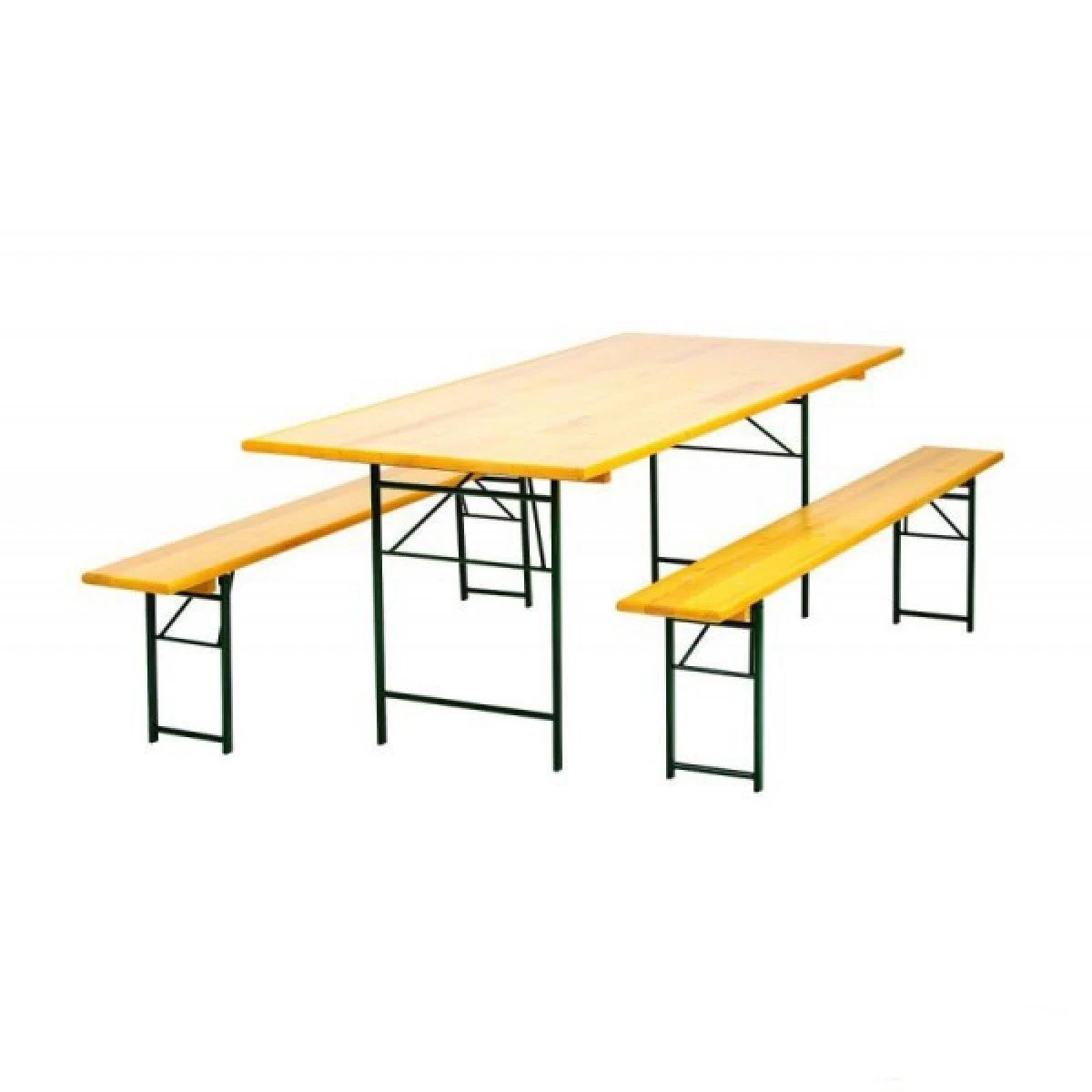 Jeftino povoljno Nameštaj za dvorište - Baštenski Set Stout Sto i Dve Klupe 220x90cm