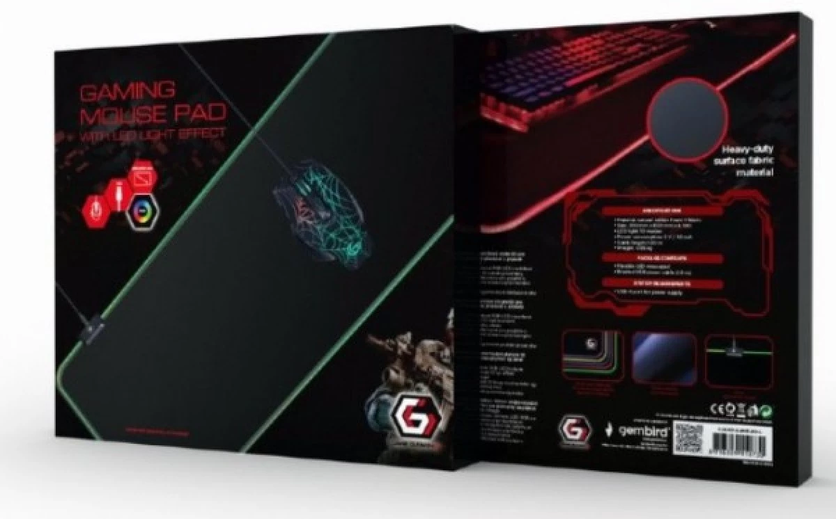 Jeftino povoljno TRGOVACKA ROBA - Podloga za Miš RGB 35x80cm XL Gembird