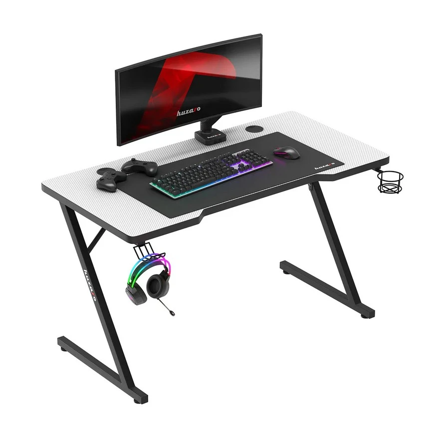 Jeftino povoljno TRGOVACKA ROBA - Huzaro Hero 2.5 Beli Gaming sto