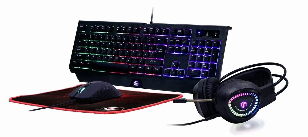 Jeftino povoljno TRGOVACKA ROBA - Gembird Gaming Kit 4 u 1 GGS-UMGL4-01