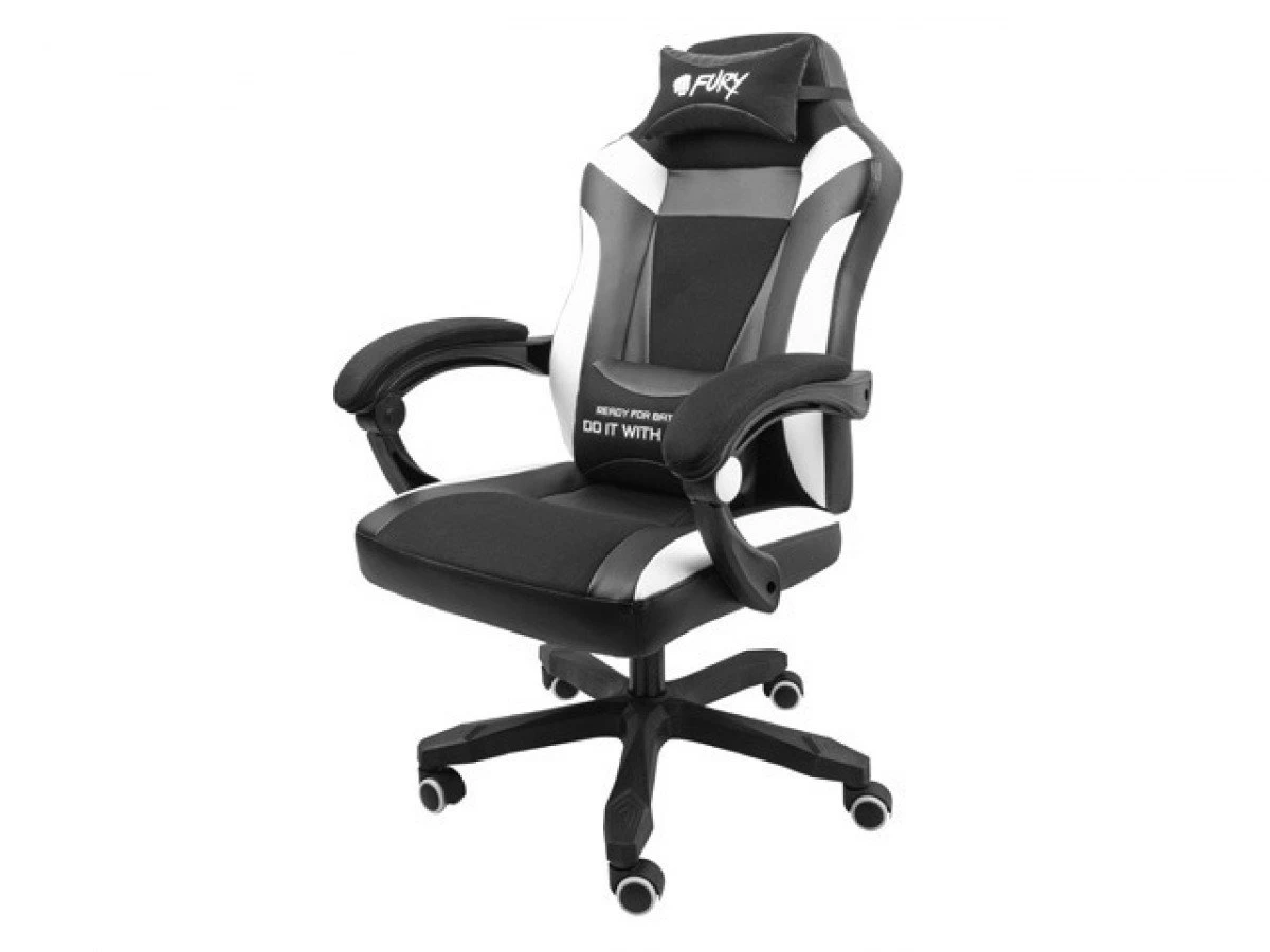 Jeftino povoljno  - Gaming fotelja Fury Avenger M+ Crno Bela