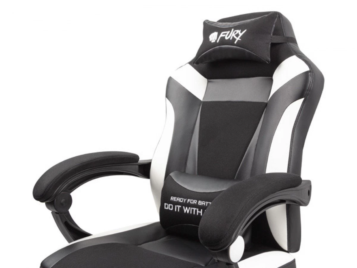 Jeftino povoljno  - Gaming fotelja Fury Avenger M+ Crno Bela