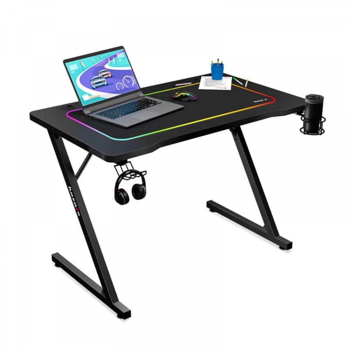 Jeftino povoljno TRGOVACKA ROBA - Huzaro Hero 1.8 Crni Gaming sto
