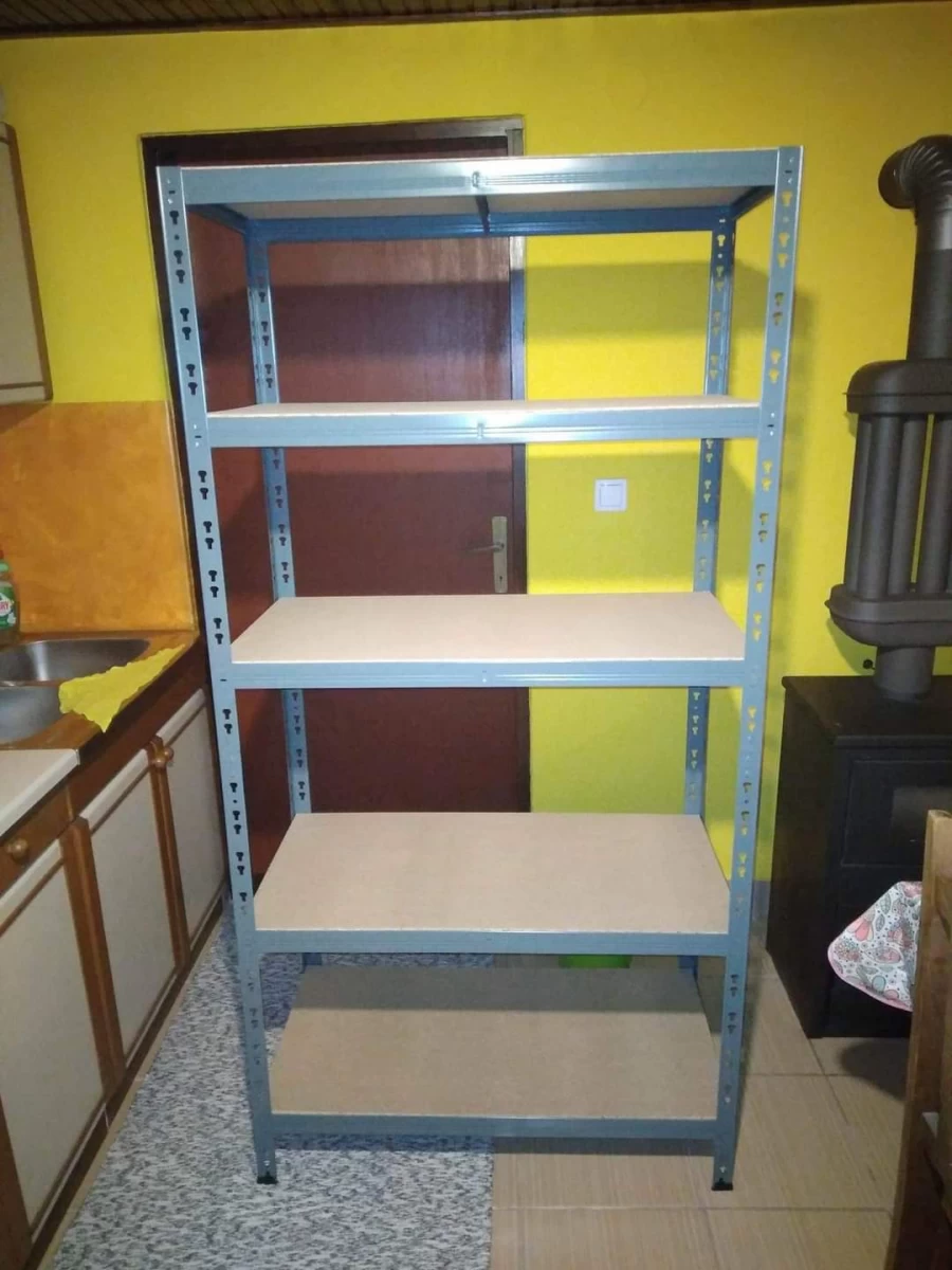Metalna Montažna Polica 875kg 180x90x45cm-8mm