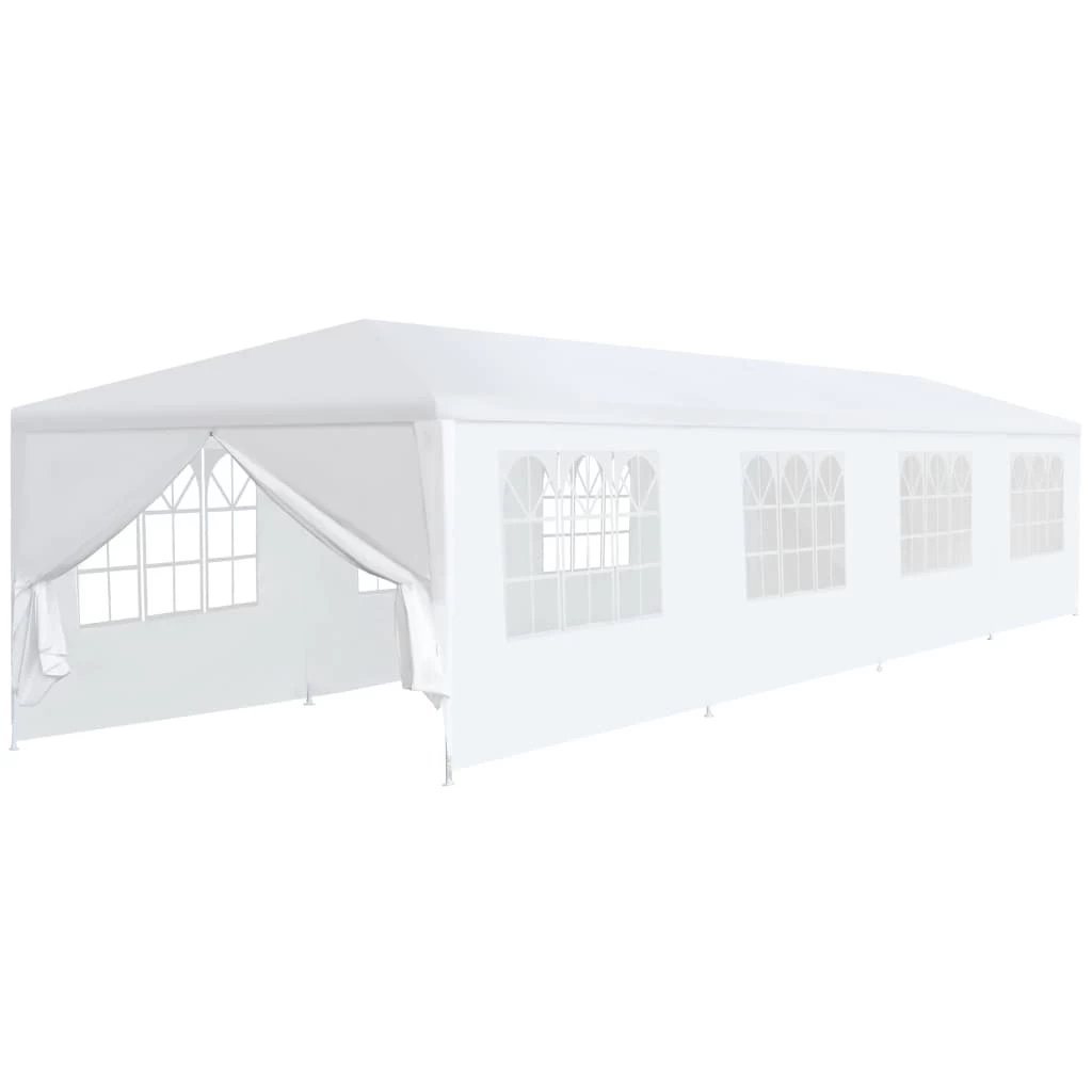Jeftino povoljno  - Beli Paviljon Party 12x3m sa Stranicama