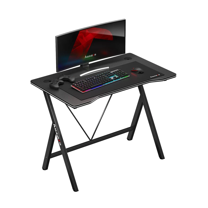 Jeftino povoljno Gaming Oprema - Huzaro Hero 1.4 Crni Gaming sto