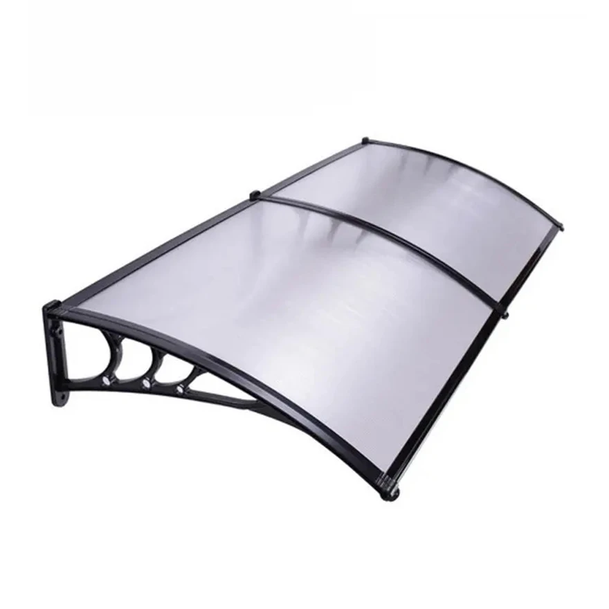 Jeftino povoljno BASTENSKA OPREMA - Nadstrešnica 240x100 Crna Providna 5mm Leksan