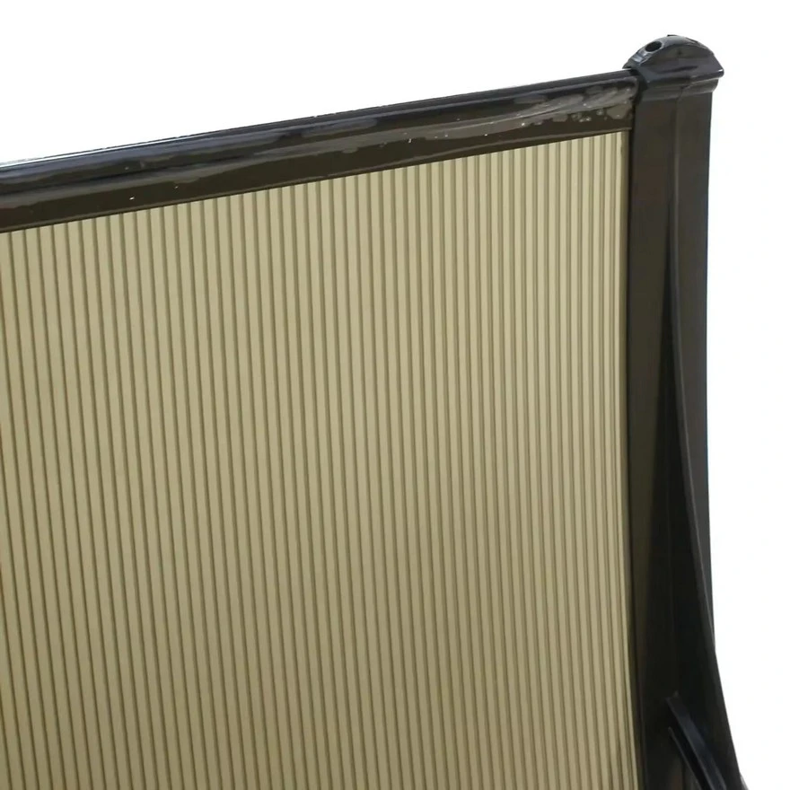 Jeftino povoljno BASTENSKA OPREMA - Nadstrešnica 270x100cm Crna Bronza 5mm Leksan