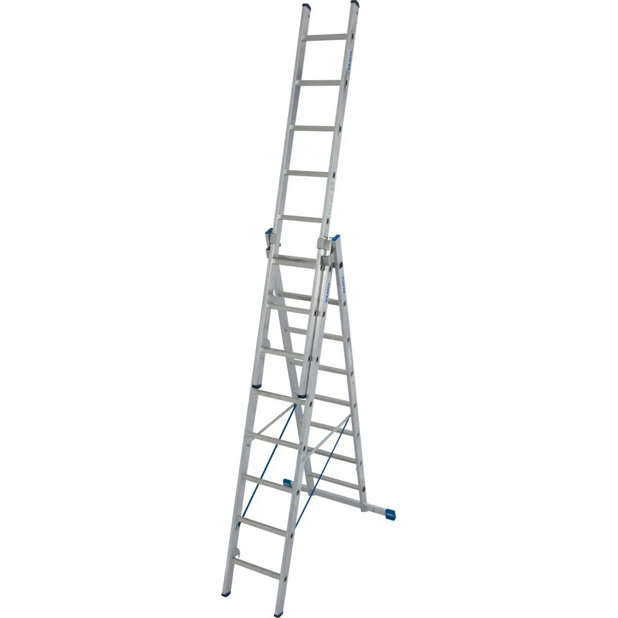 Jeftino povoljno MERDEVINE - Krause Stabilo Mnogonamenske Merdevine 3x8 - 5,25m Kontra Nastavak