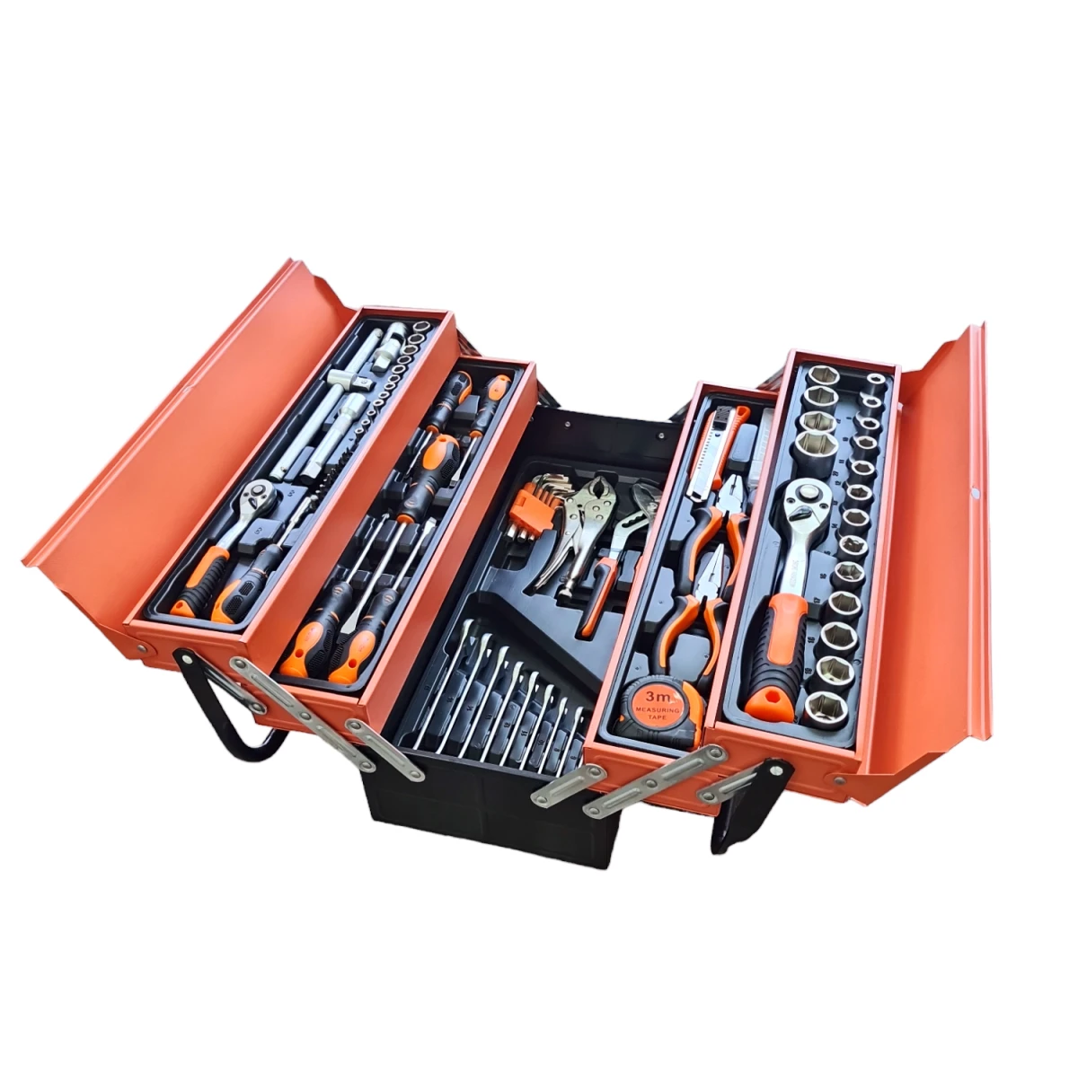 Jeftino povoljno  - Set alata u metalnoj kutiji – 85 delova PLT/KA-85