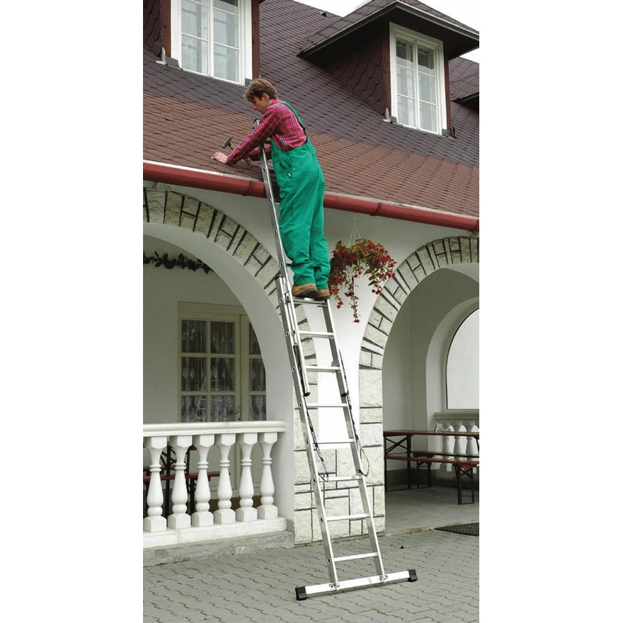 Jeftino povoljno MERDEVINE - ELKOP Dvodelne Aluminijumske Merdevine 2x7 - 3m