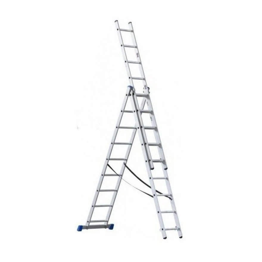 Jeftino povoljno Aluminijumske Merdevine - ELKOP Trodelne Aluminijumske Merdevine 3x9 - 5,3m