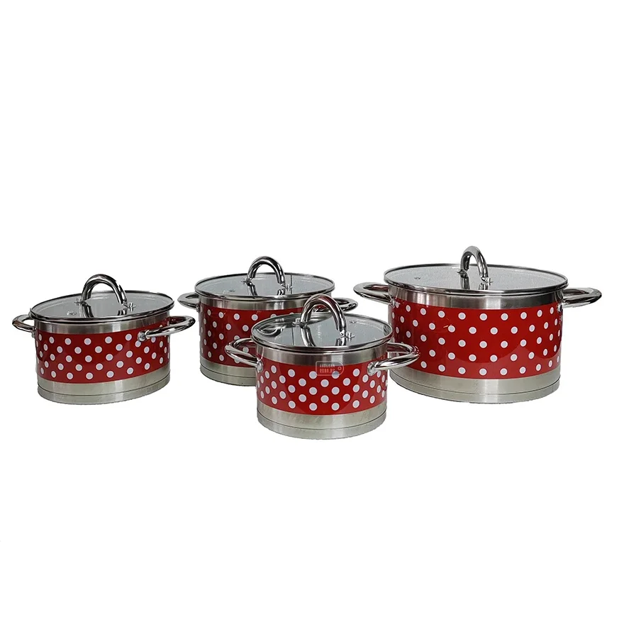 Jeftino povoljno  - Excellent Line Jumbo Set Lonci 8 delova EL-8BVS