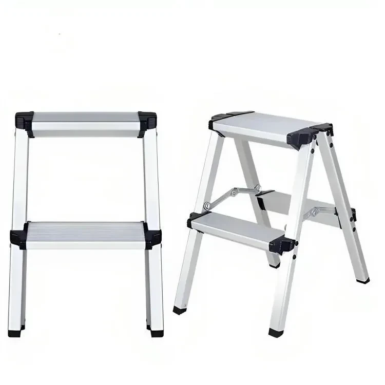 Jeftino povoljno Kućne Aluminijumske Merdevine - SuperStep Stepenaste Merdevine 2x2 Podest 49cm