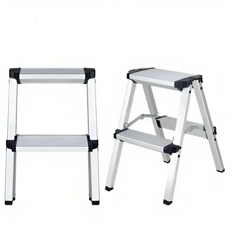 Jeftino povoljno Aluminijumske Merdevine - SuperStep Stepenaste Merdevine 2x2 Podest 49cm