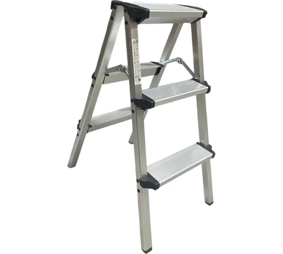 Jeftino povoljno Aluminijumske Merdevine - SuperStep Stepenaste Merdevine 2x3 Podest 72cm
