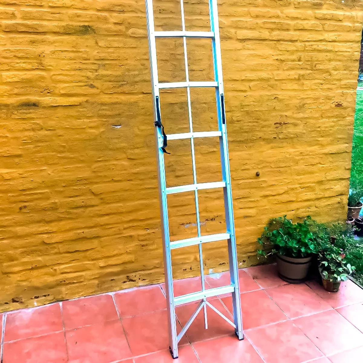 Jeftino povoljno MERDEVINE - SuperStep Sklopive Štapne Alu Merdevine 206cm 6 Gazišta