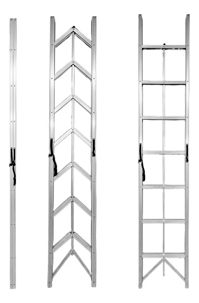 Jeftino povoljno MERDEVINE - SuperStep Sklopive Štapne Alu Merdevine 233cm 7 Gazišta