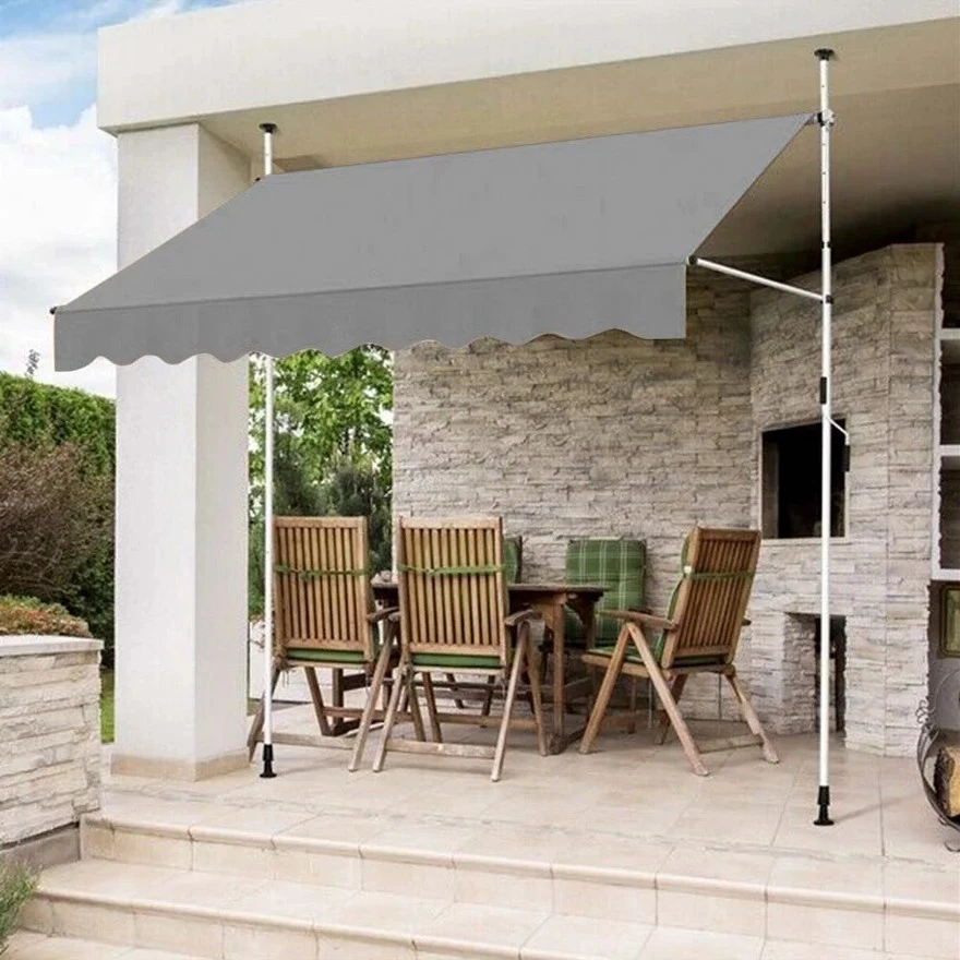 Jeftino povoljno  - Balkonska Tenda 350x120cm Siva