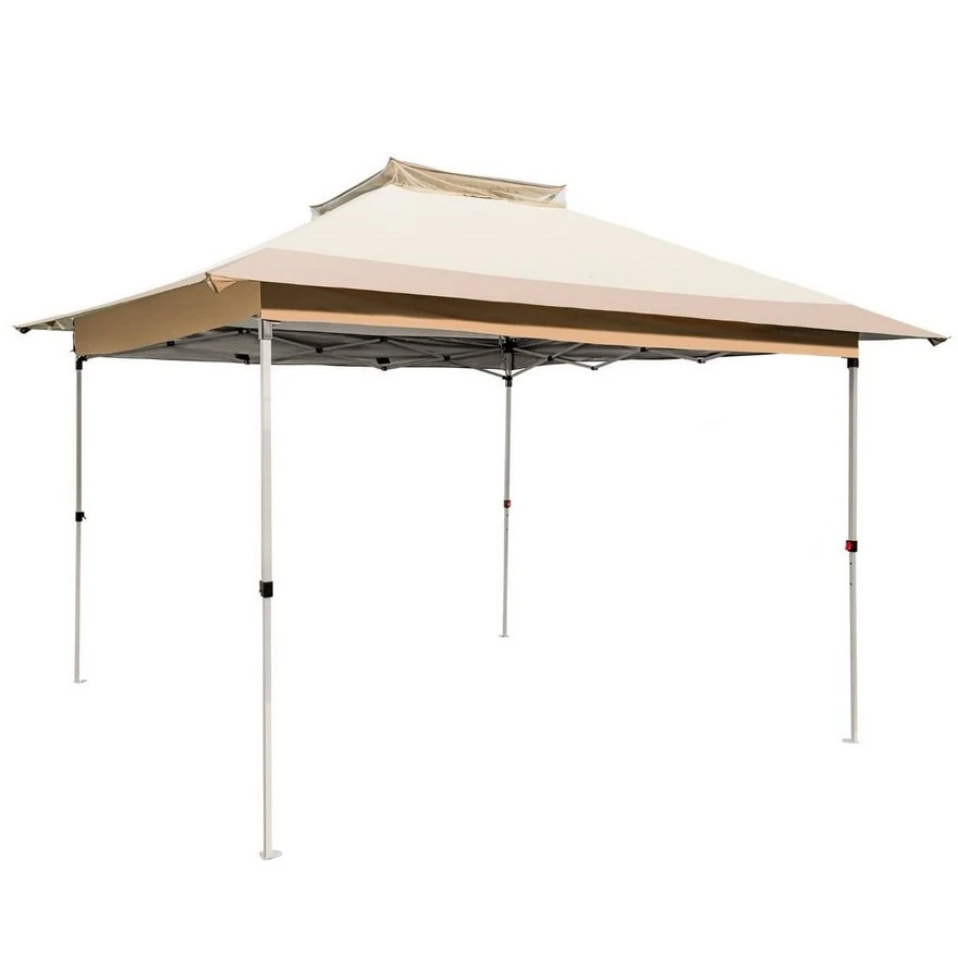 Jeftino povoljno TRGOVACKA ROBA - Gazebo paviljon sa mehanizmom 350x350cm Braon