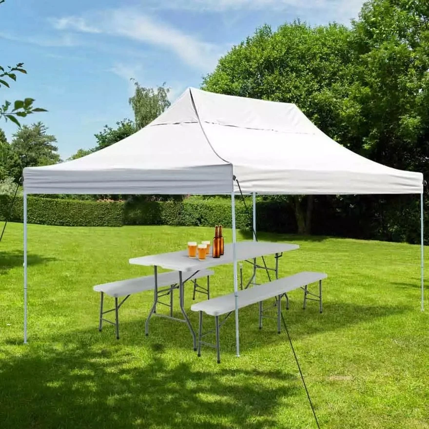 Jeftino povoljno Nameštaj za dvorište - Prenosivi pivski sto sa klupama 181x70cm