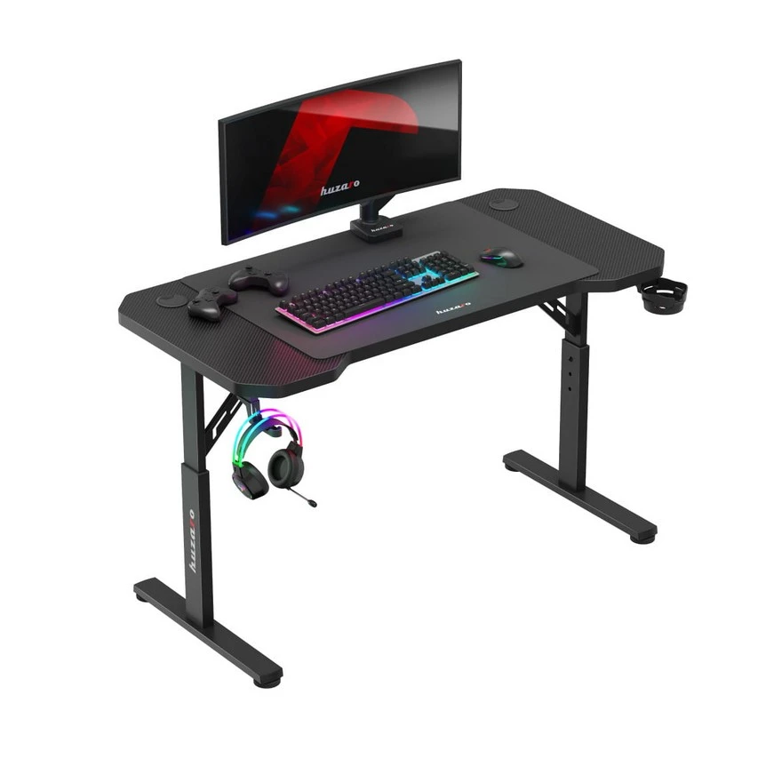 Jeftino povoljno TRGOVACKA ROBA - Huzaro Hero 2.6 Crni Gaming sto