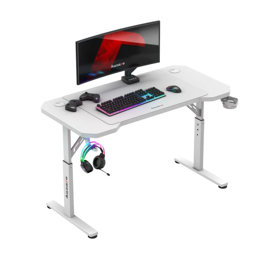Jeftino povoljno TRGOVACKA ROBA - Huzaro Hero 2.6 Beli Gaming sto