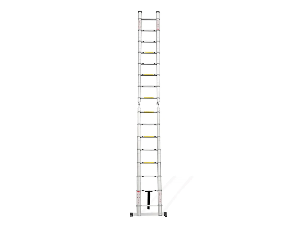 Jeftino povoljno  - SuperStep Duple FULL Aluminijumske Teleskopske Merdevine 2,5+2,5m