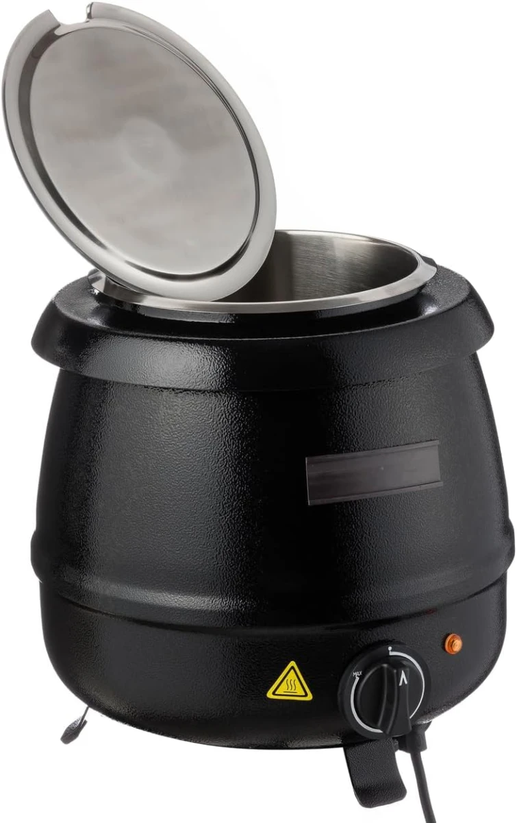 Jeftino povoljno Kuhinjska Oprema - PROFESSIONAL Lonac za supu GSK1009 crni, 9 L