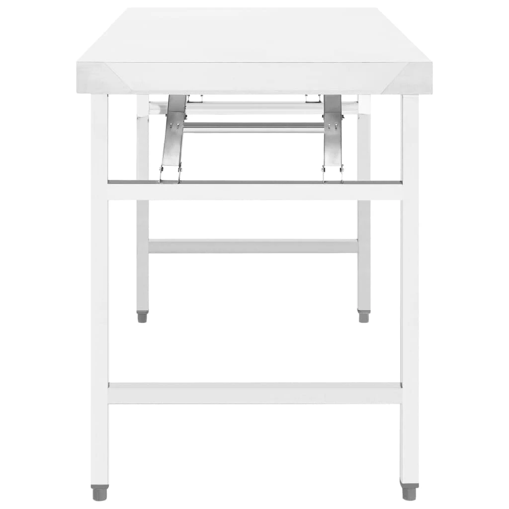 Jeftino povoljno TRGOVACKA ROBA - INOX Sklopivi Kuhinjski Radni Sto 100x60cm