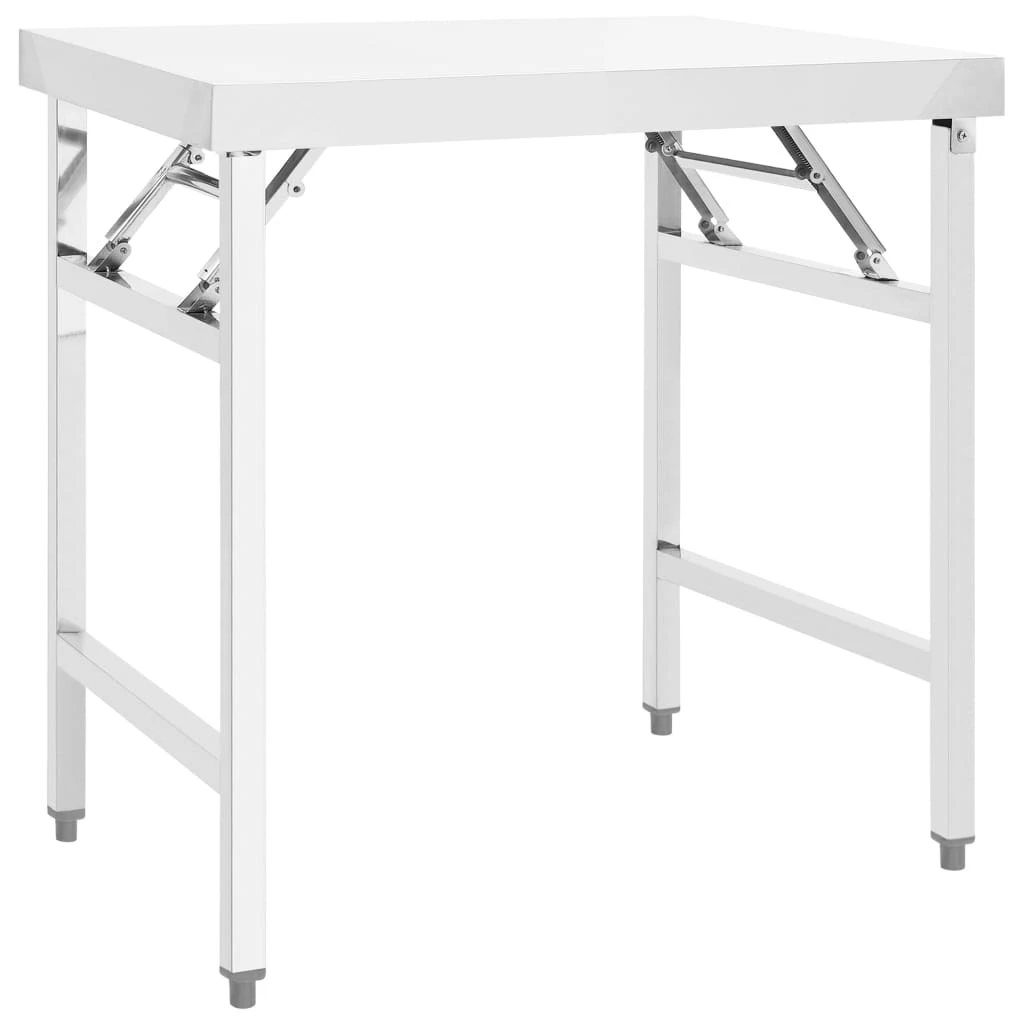Jeftino povoljno TRGOVACKA ROBA - INOX Sklopivi Kuhinjski Radni Sto 85x60cm