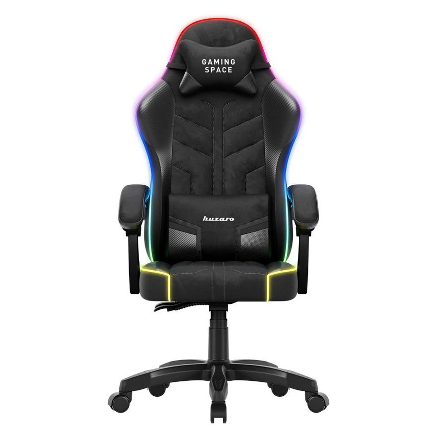Jeftino povoljno Gaming Oprema - Huzaro Force 2.7 RGB Crna Gaming stolica