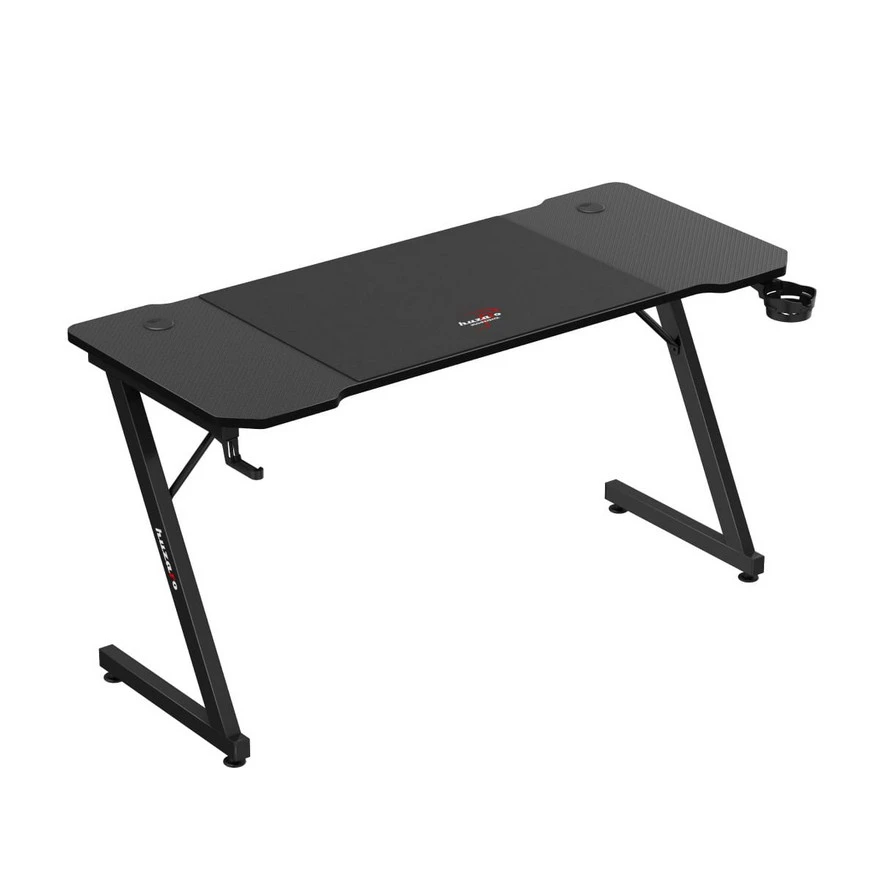 Jeftino povoljno Gaming Oprema - Huzaro Hero 3.3 Crni Gaming sto 140x60cm