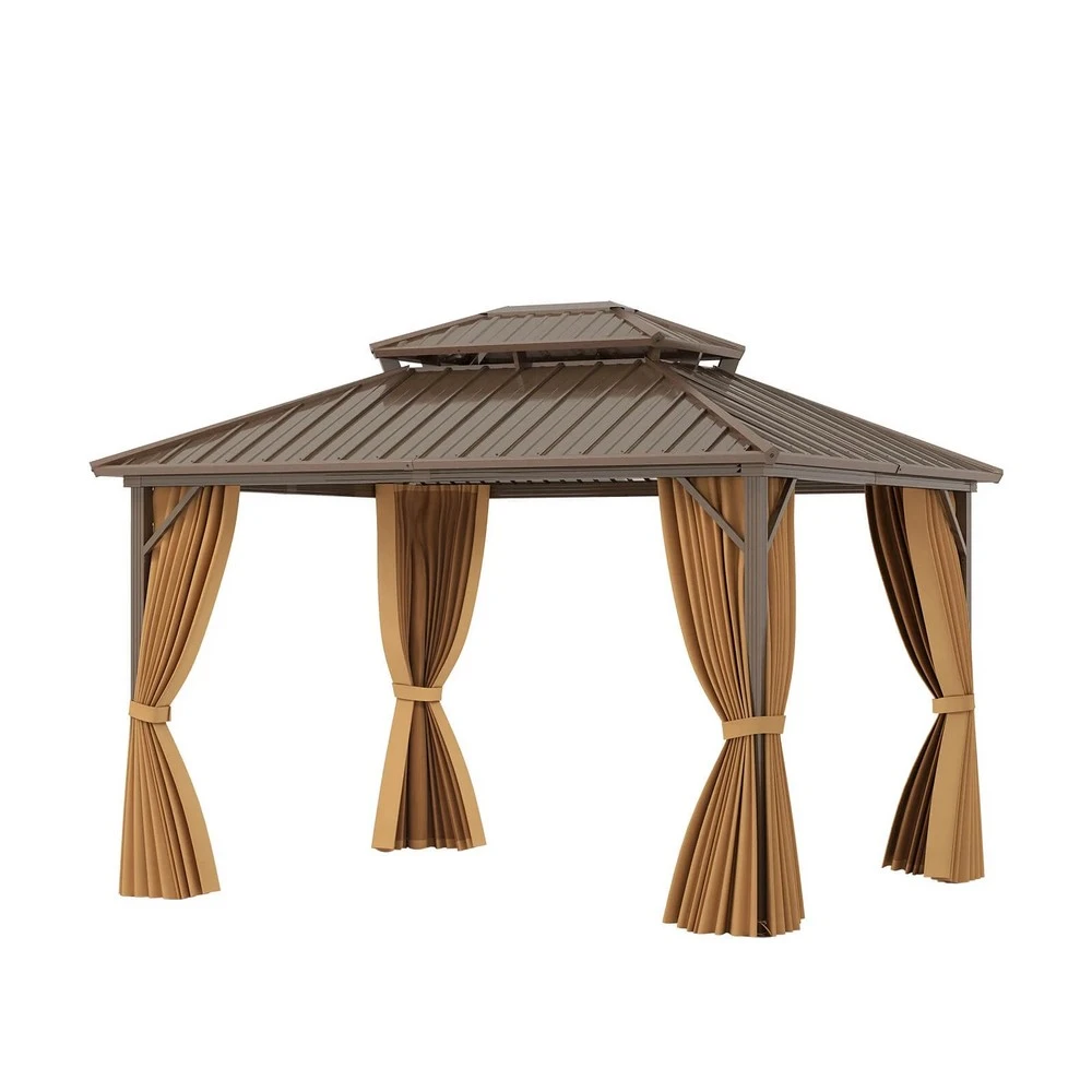 Jeftino povoljno BASTENSKA OPREMA - Metalni Paviljon LUX sa Zavesom 354x294cm