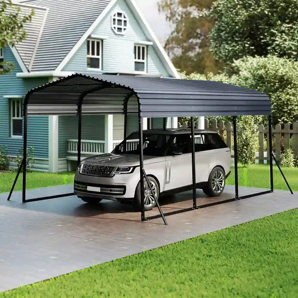 Jeftino povoljno BASTENSKA OPREMA - Venturo Titan 440x300cm Metalna Garaža Nadstrešnica za Auto