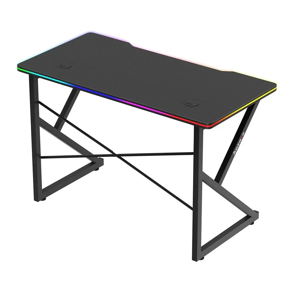 Jeftino povoljno TRGOVACKA ROBA - Huzaro Hero 1.7 RGB Crni Gaming sto