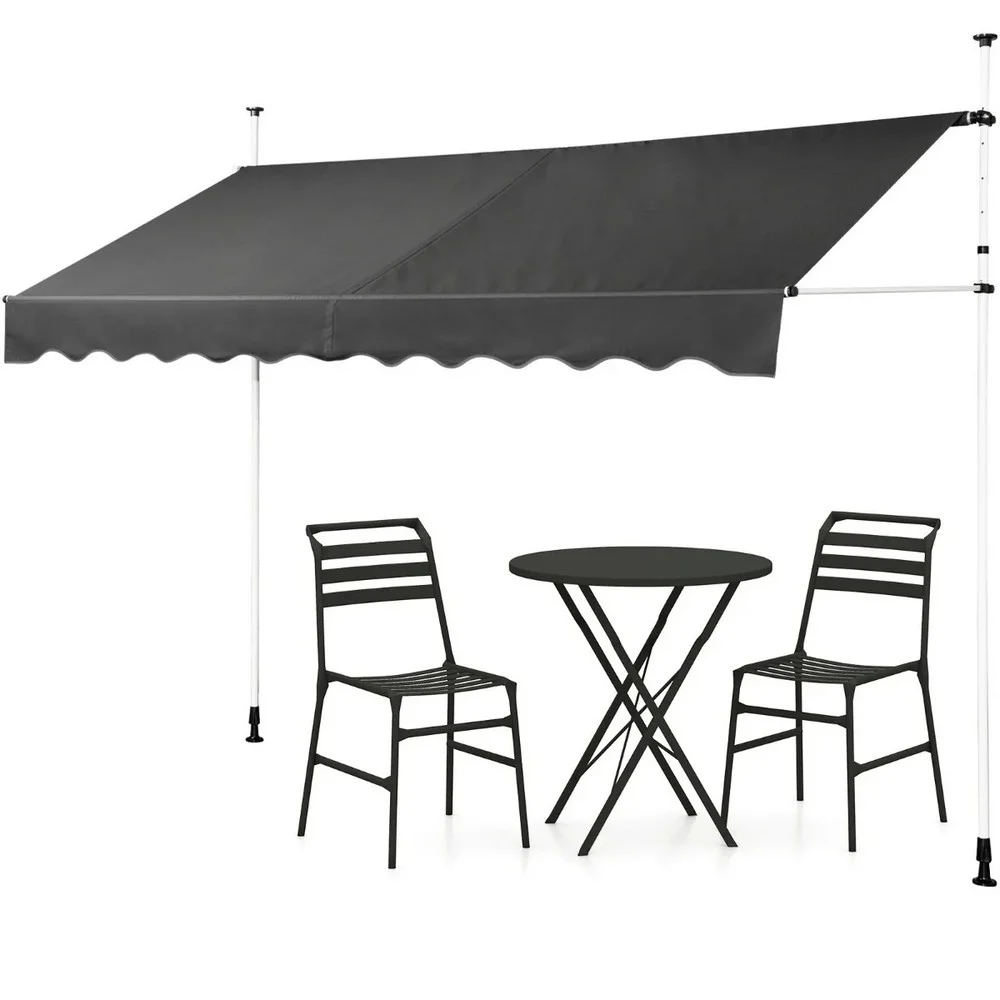 Jeftino povoljno  - Montelux Easy 350x120cm Siva Balkonska Tenda