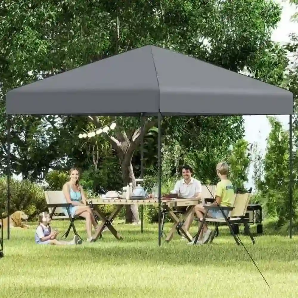 Jeftino povoljno Paviljoni - Venturo Garden 3x3m Sivi Paviljon sa mehanizmom
