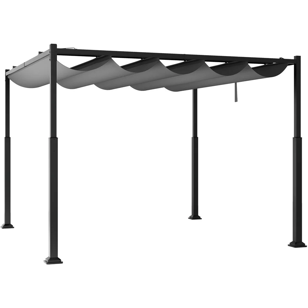 Jeftino povoljno  - Venturo Prestige 3x3m Siva Pergola Čelična konstrukcija