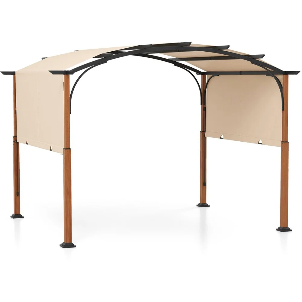 Jeftino povoljno  - Venturo Prestige 4x3m Bež Pergola Lučni krov