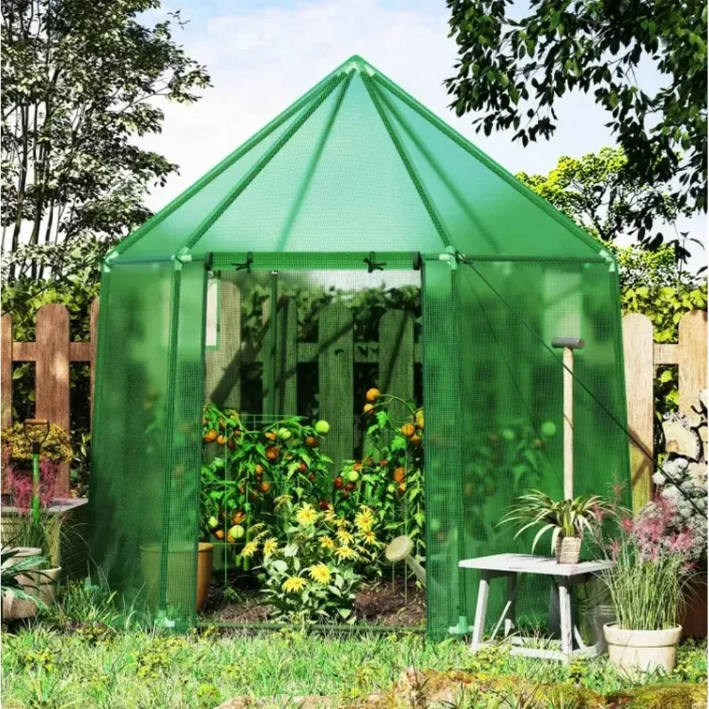Jeftino povoljno BASTENSKA OPREMA - Venturo Green 198x172cm Plastenik Kupola