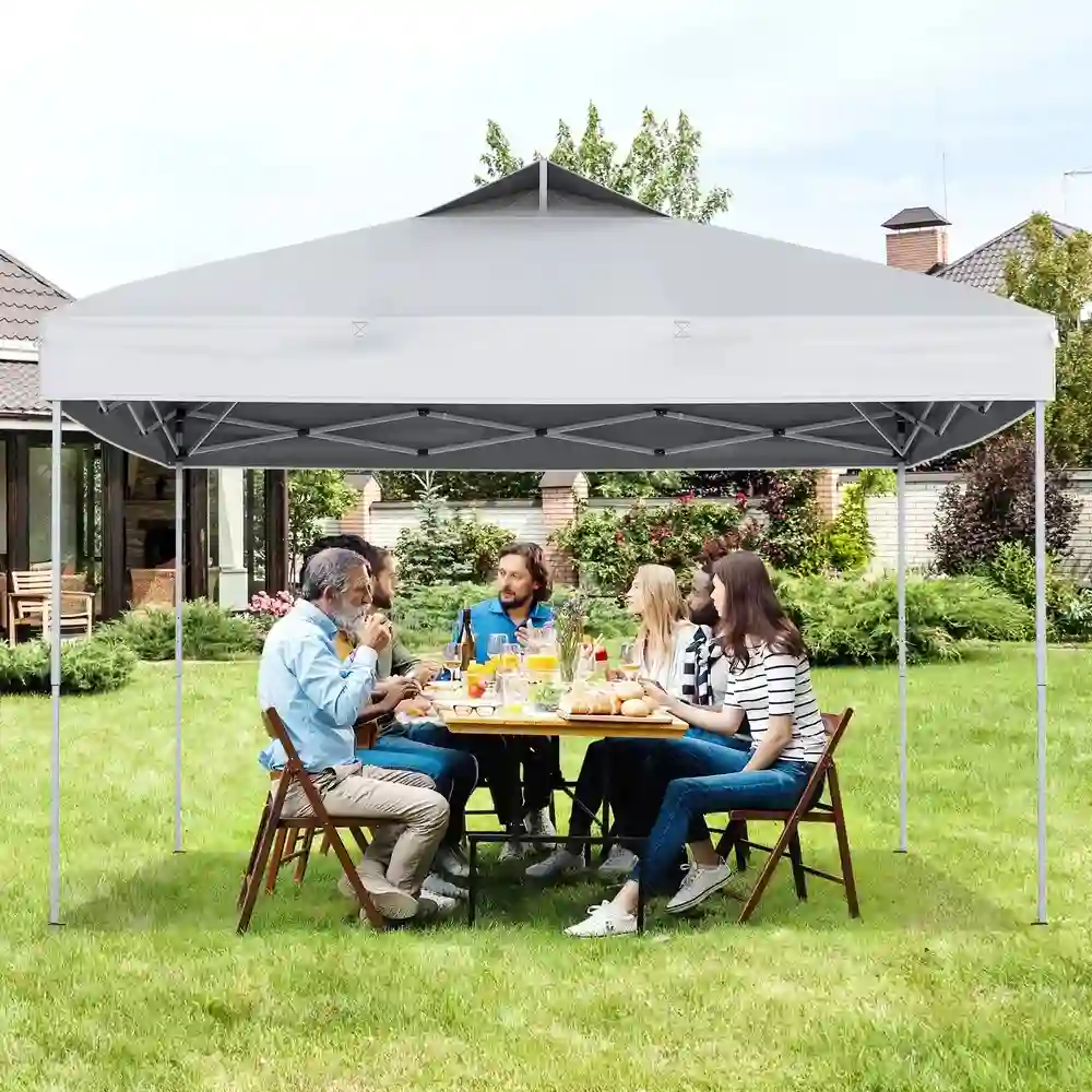 Jeftino povoljno BASTENSKA OPREMA - Venturo Garden 3x3m Beli Paviljon sa mehanizmom
