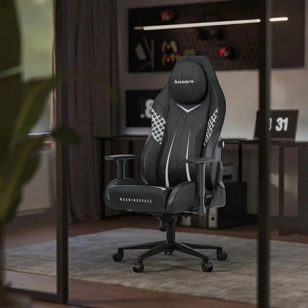 Jeftino povoljno Gaming Oprema - Huzaro Force 8.3 Carbon Crna Gaming stolica