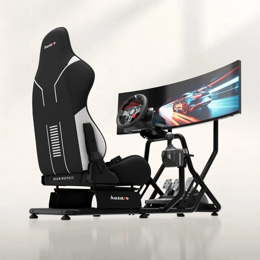 Jeftino povoljno Nosači monitora - Huzaro Speed 6.0 Sim Racing Cockpit